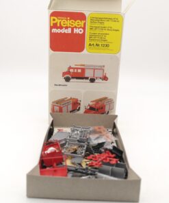 Preiser H0 Bausatz 1230 Löschgruppenfahrzeug MB LAF 1113B/42 LF 16 in OVP RR1587