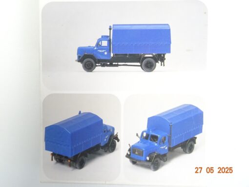 Preiser H0 Bausatz 1282 Magirus Mercur 120 A-L THW in OVP RR1317 – Bild 3