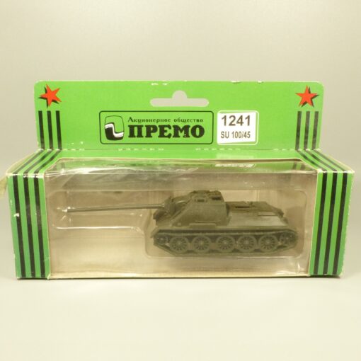 Premo 1:87 H0 1241 Panzer SU 100/45 Ko-Mo Ltd. UDSSR Militär in OVP EX7872 – Bild 4