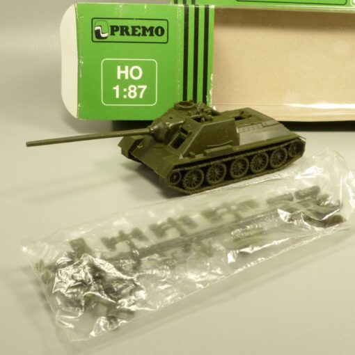 Premo 1:87 H0 1241 Panzer SU 100/45 Ko-Mo Ltd. UDSSR Militär in OVP EX7874