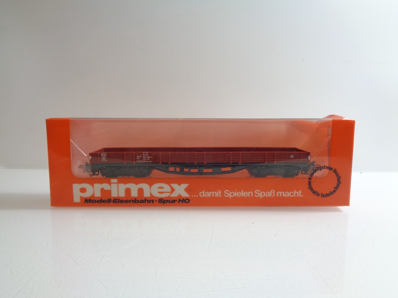 Primex H0 AC Niederbordwagen der DB in OVP F696