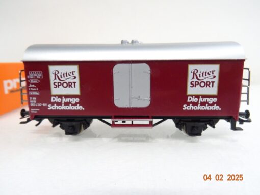 Primex Märklin H0 4543 Kühlwagen Ritter Sport der DB in OVP PR5765 – Bild 3