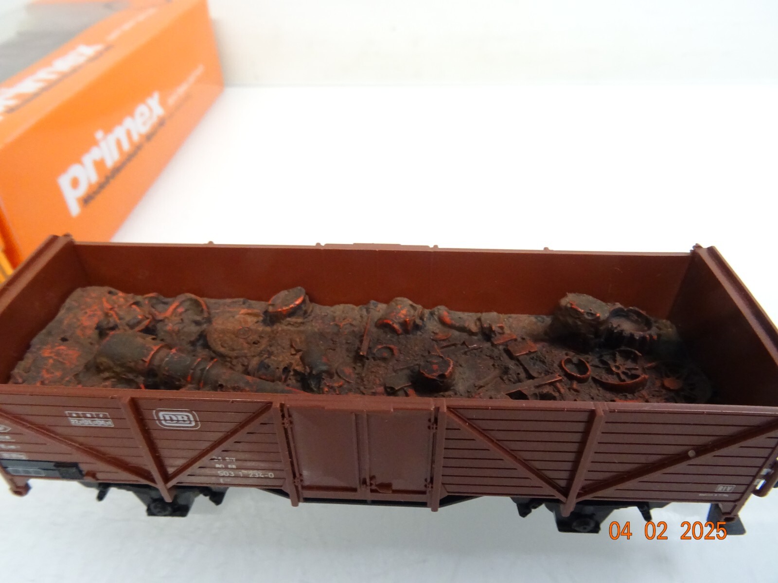Primex Märklin H0 4582 offener Güterwagen mit Schrottladung in OVP PR5745 – Bild 4