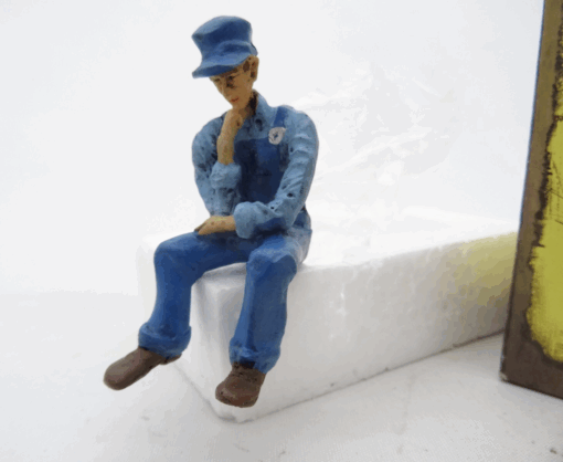 Railroad Avenue Spur G Figur Dan in OVP RR1992 – Bild 3
