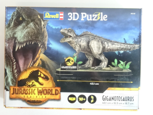 Revell 00240 3D Puzzle Jurassic World Giganotosaurus neuwertig in OVP QR5483