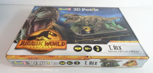 Revell 00241 3D Puzzle Jurassic World Park T. Rex neuwertig in OVP QR5481 – Bild 3