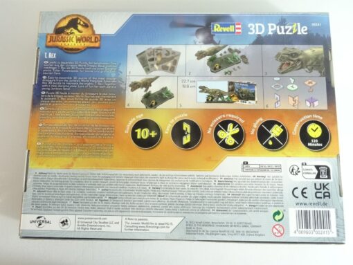 Revell 00241 3D Puzzle Jurassic World Park T. Rex neuwertig in OVP QR5481 – Bild 4