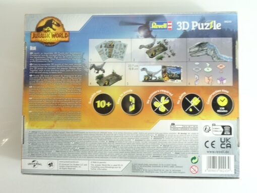Revell 00243 3D Puzzle Jurassic World Park Blue neuwertig in OVP QR5482 – Bild 4