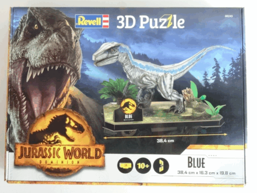 Revell 00243 3D Puzzle Jurassic World Park Blue neuwertig in OVP QR5482