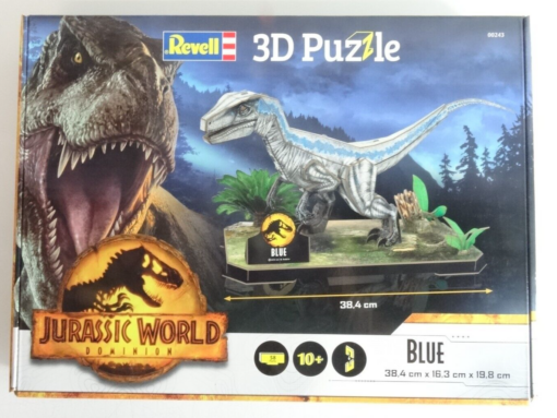 Revell 00243 3D Puzzle Jurassic World Park Blue neuwertig in OVP QR5482