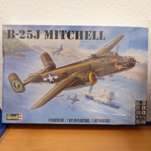 Revell 1:48 Bausatz 85-5512 B-25J Mitchell in OVP EX3882