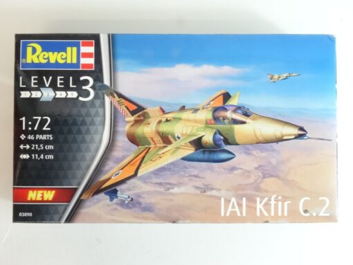 Revell 1:72 Bausatz 03890 IAI Kfir C.2 neuwertig in OVP QR5438