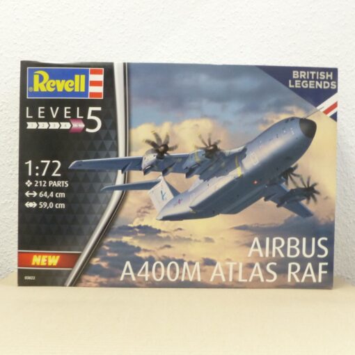 Revell 1:72 Bausatz-Nr.: 03822 Airbus A400M Atlas RAF, in OVP EX2680