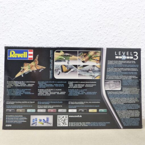 Revell 1:72 Bausatz-Nr.: 03890 IAI Kfir C.2, in OVP EX2720 – Bild 3