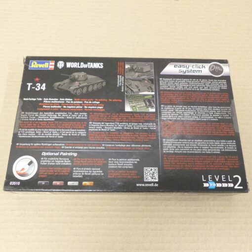 Revell 1:72 World of Tanks 03510 Panzer T-34 in OVP EX2975 – Bild 3