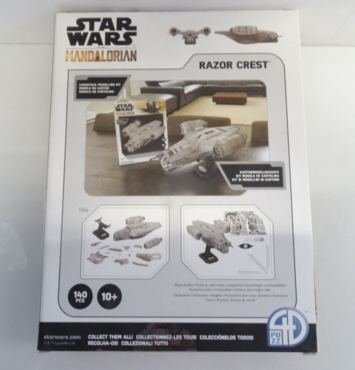 Revell Star Wars 4D Puzzle Mandalorian Razor Crest in OVP QR4700 – Bild 3