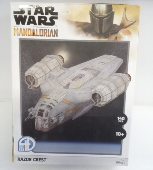 Revell Star Wars 4D Puzzle Mandalorian Razor Crest in OVP QR4700