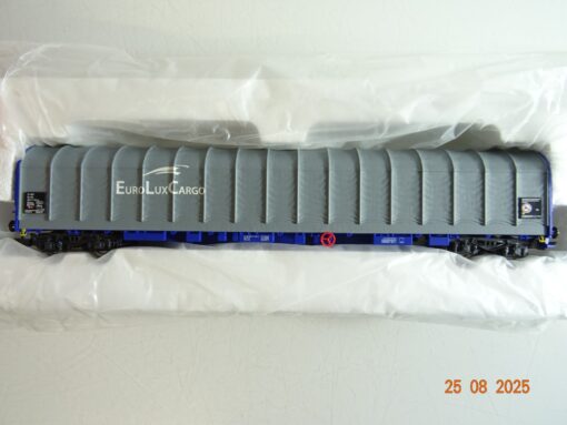 Rivarossi H0 HR6114 Schiebplanenwagen EuroLuxCargo der CLF in OVP PR9824 – Bild 3