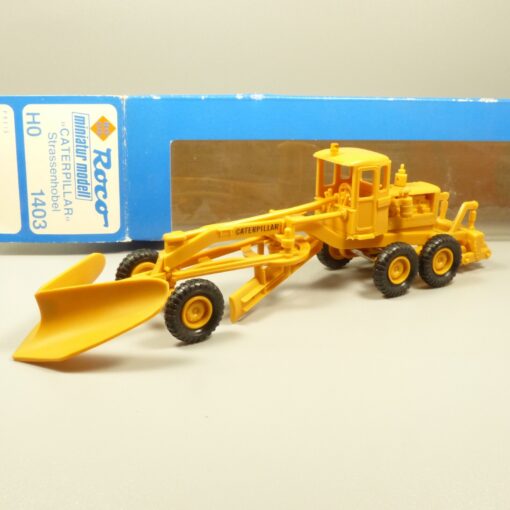 Roco 1:87 1403 Caterpillar Straßenhobel in OVP EX6326