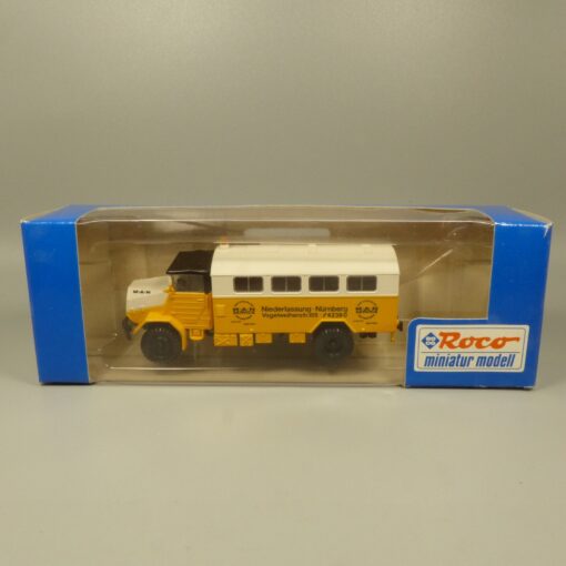 Roco 1:87 1410 MAN 630 Werksattwagen Niederlassung Nürnberg in OVP EX6328 – Bild 4