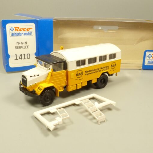 Roco 1:87 1410 MAN 630 Werksattwagen Niederlassung Nürnberg in OVP EX6328