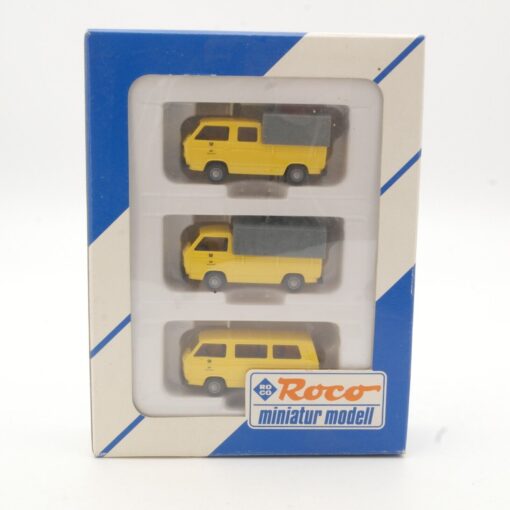Roco 1:87 1553 Set Volkswagen VW T3 Post in OVP QR9708