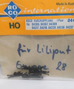 Roco H0 04490 S Kurzkupplung 2 Paar m.OVP WZ3589