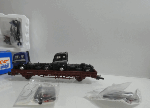 Roco H0 1907 Auto+Waggon der DB in OVP AR4276 – Bild 5