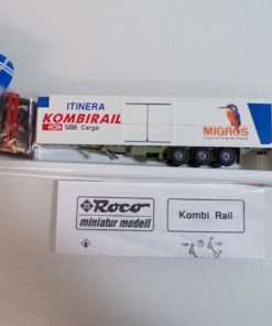 Roco H0 1914 AC Kombi Rail Auflieger Migros der SBB in OVP für Märklin BH1902