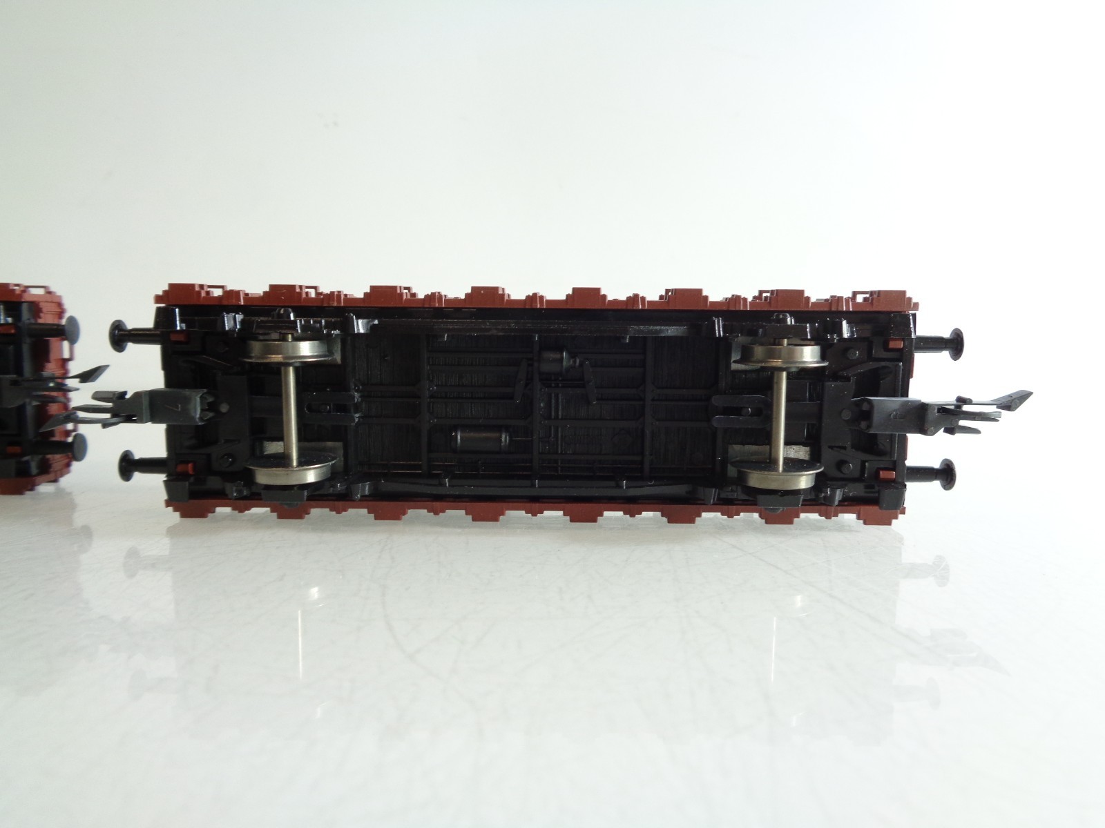 Roco H0 2 Rungenwagen 323 0 480-8/417 584 der DB BH929 o. – Bild 5