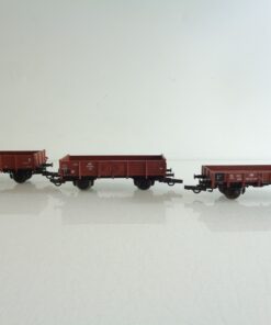 Roco H0 3 Nieder- u. Mittelbordwagen der DR/DB BH932 o.