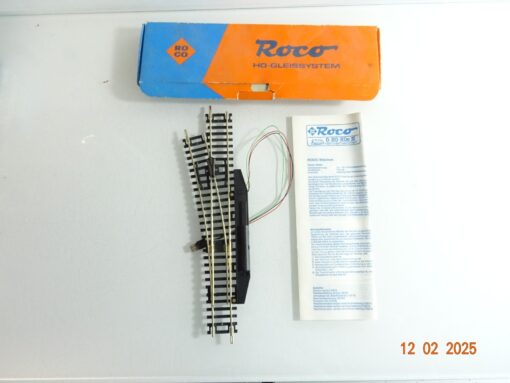Roco H0 42302 Weiche mit Antrieb links siehe Foto in OVP CK5952