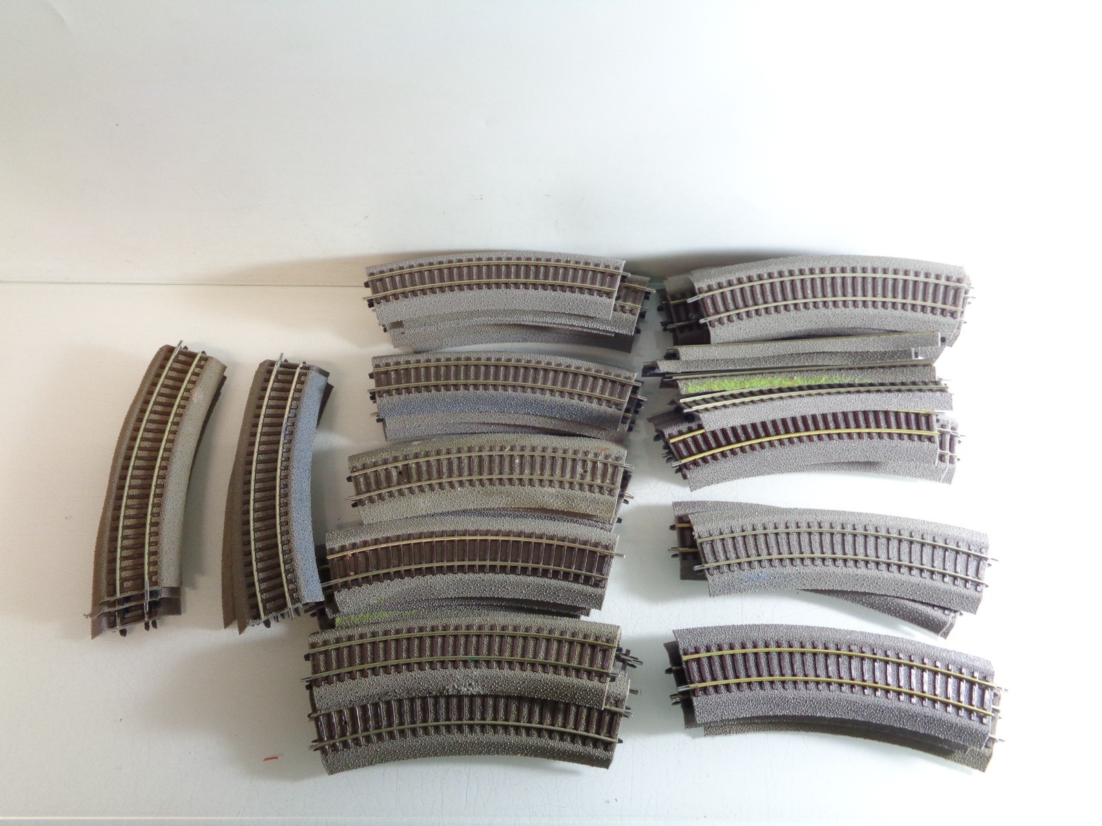 Roco H0 42522 gebogenes Gleis Radius R2 358mm 30° mit Bettung 45 St PK1514 o.