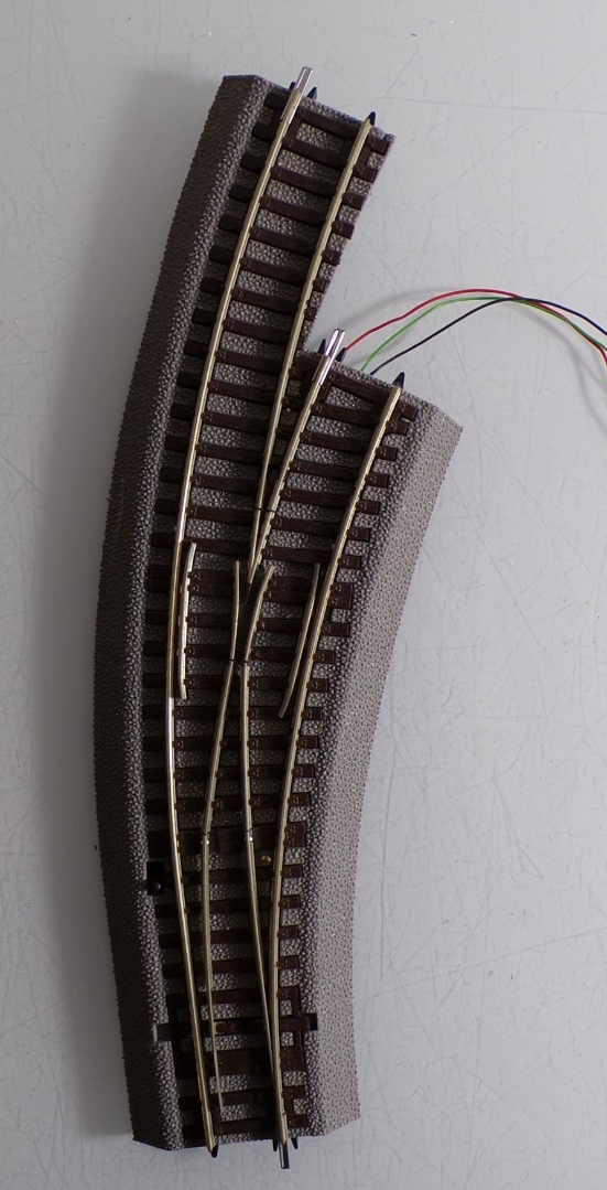 Roco H0 42557 Bogenweiche 2/3 mit Antrieb siehe Foto PK2695 o.