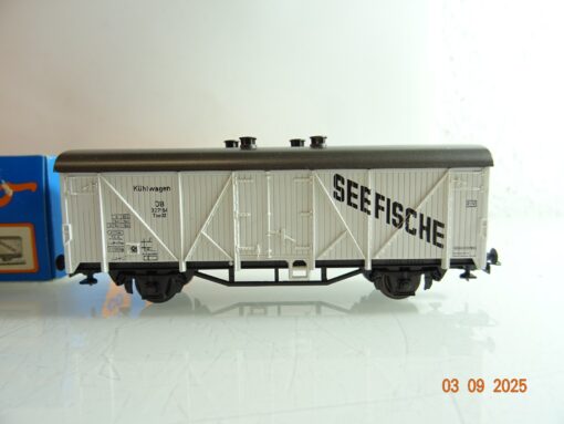 Roco H0 4312A Kühlwagen Seefische der DB in OVP BH97 – Bild 3