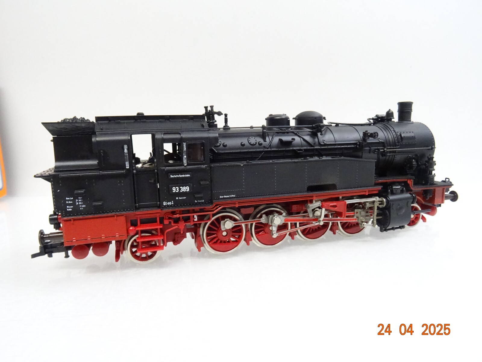 Roco H0 43254 Dampflok BR 93 389 der DB in OVP JL213 – Bild 3