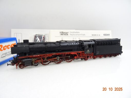 Roco H0 43341 Dampflok BR 01 1080 der DB Zimo Digital patiniert in OVP JL3731