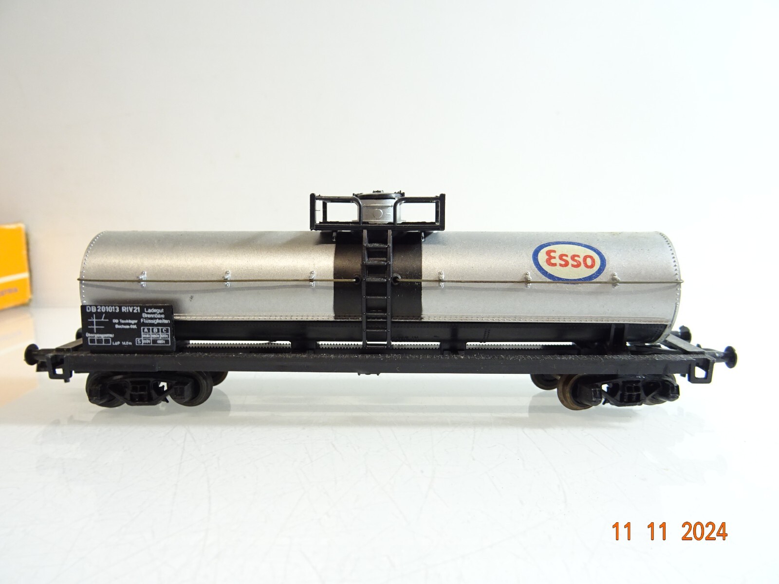 Roco H0 4353 A Kesselwagen Esso der DB in OVP PR3780 – Bild 3