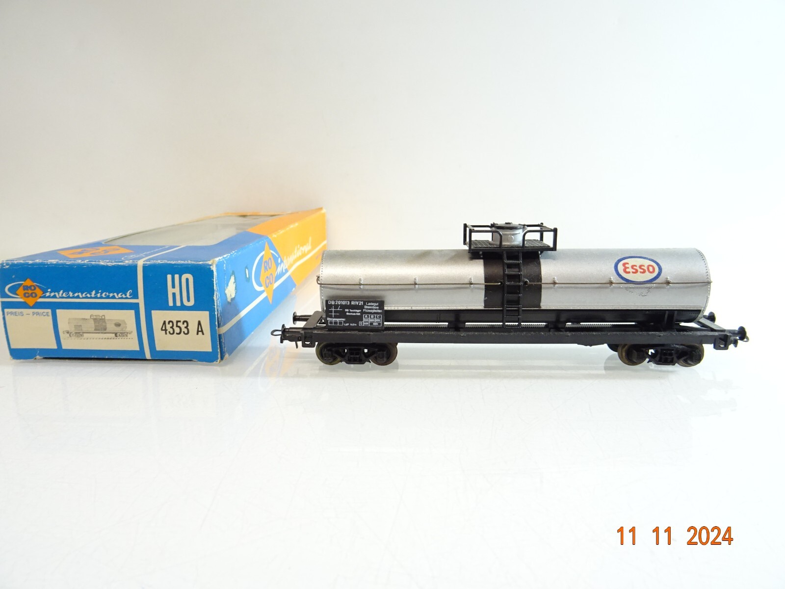 Roco H0 4353 A Kesselwagen Esso der DB in OVP PR3780