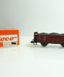 Roco H0 4390 C Hochbordwagen mit Ladung der DRG in OVP TF542