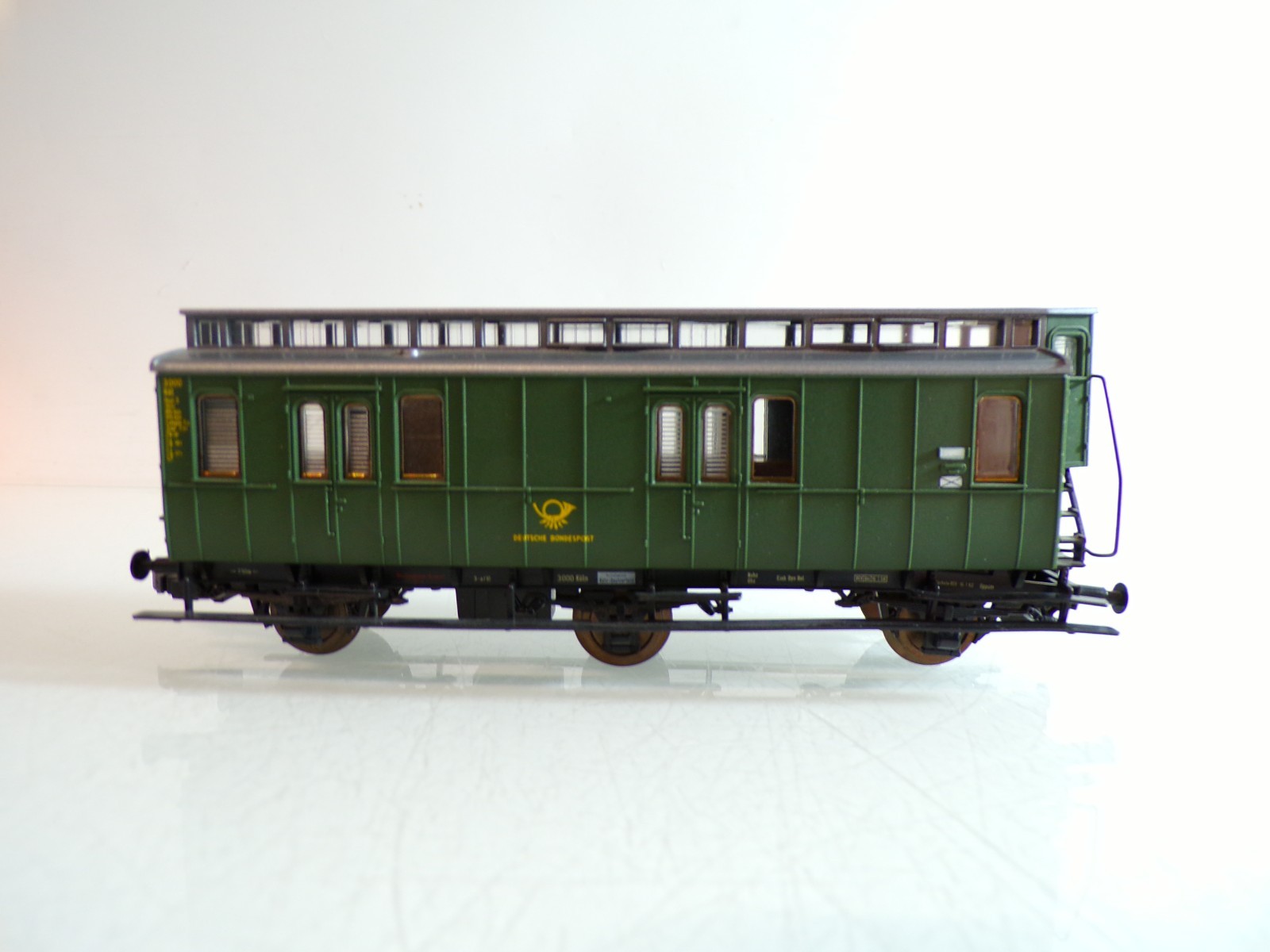 Roco H0 44208A AC Bahnpostwagen der DBP in OVP für Märklin BH1360 – Bild 3