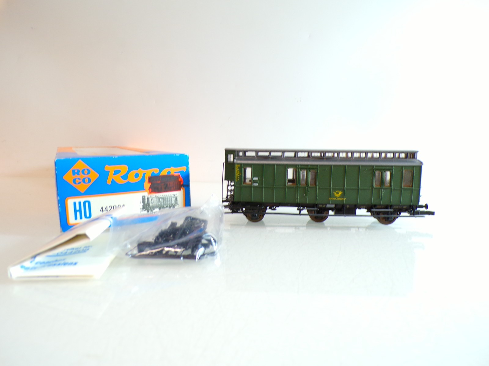 Roco H0 44208A AC Bahnpostwagen der DBP in OVP für Märklin BH1360