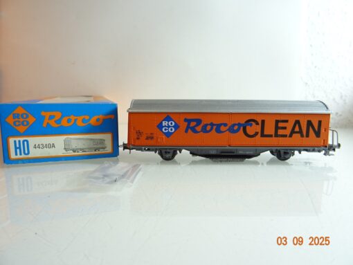 Roco H0 4434A Schienenreinigungswagen Roco in OVP BH105