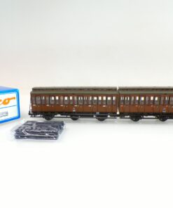 Roco H0 44499  Abteilwagen 3.Kl. 2 tlg. der K.P.E.V. in OVP BH1301