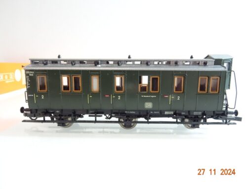 Roco H0 44500 Abteilwagen 2.Kl. mit Bremserhaus der DB in OVP PR4260 – Bild 3