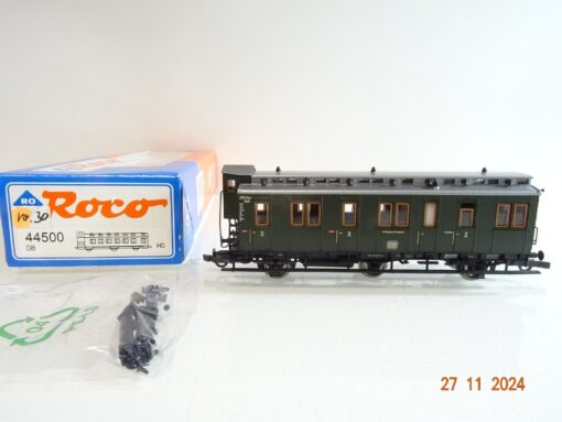 Roco H0 44500 Abteilwagen 2.Kl. mit Bremserhaus der DB in OVP PR4260