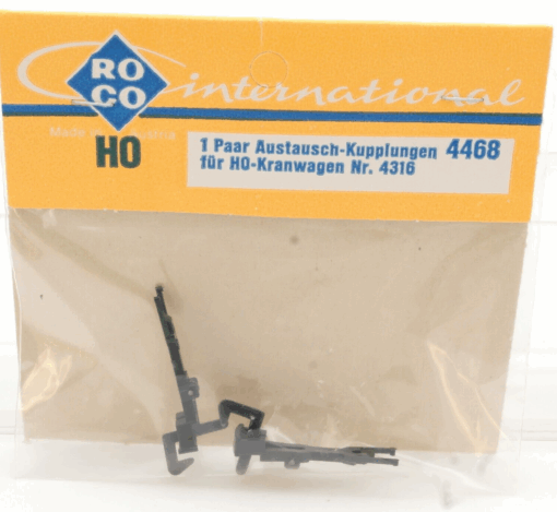 Roco H0 4468 Austausch-Kupplungen für H0-Kranwagen 4316 in OVP QR4832