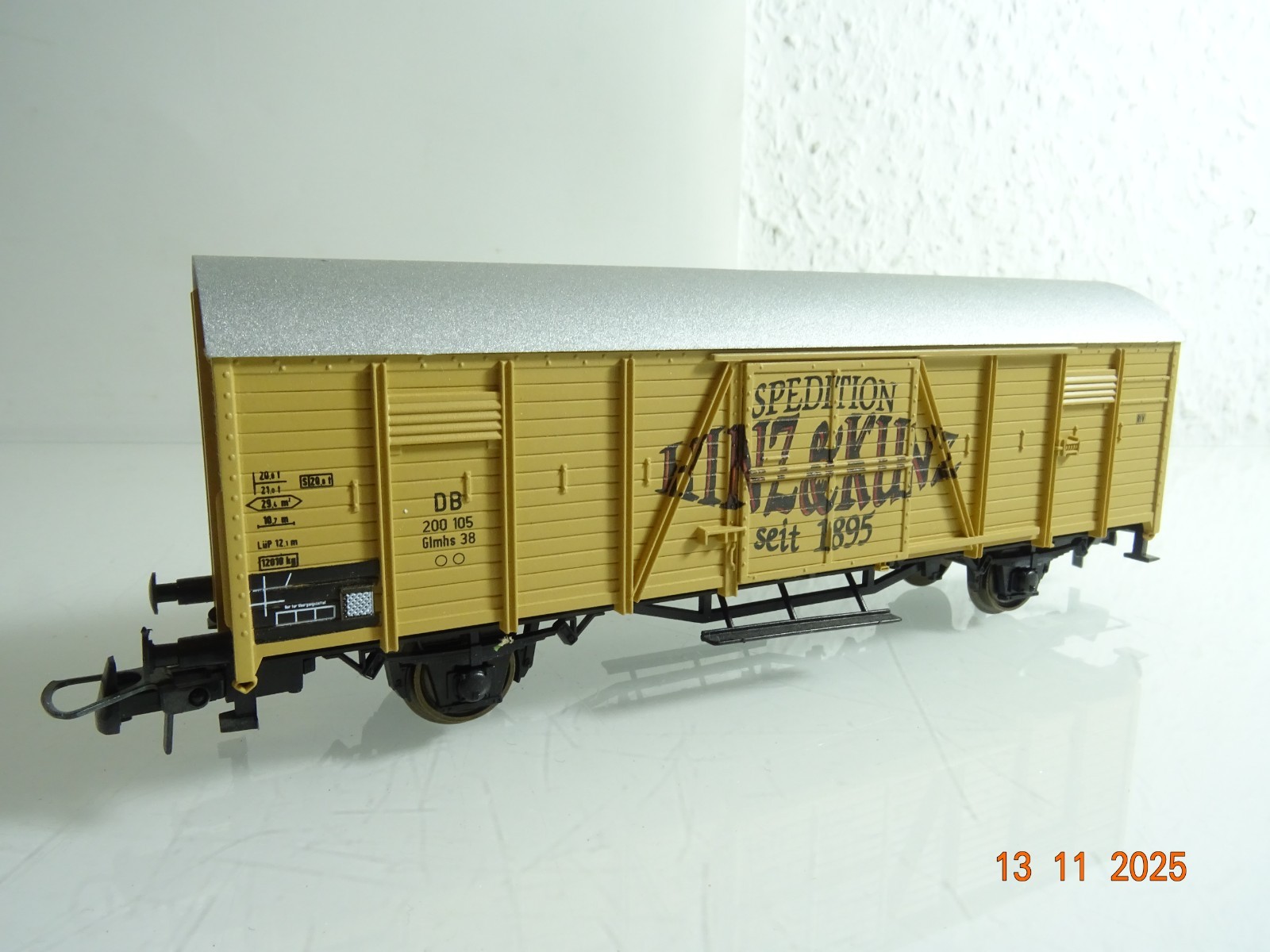 Roco H0 46065 Güterwagen Hinz & Kunz der DB RR4597 o.