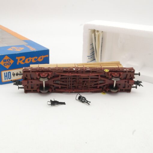 Roco H0 46315 Rungenwagen mit Lagung der SNCF in OVP RR691 – Bild 4
