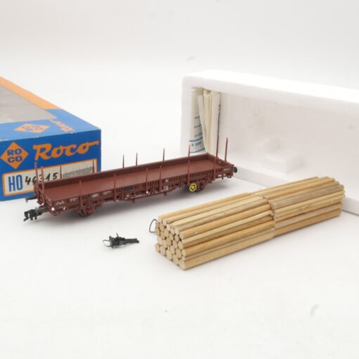 Roco H0 46315 Rungenwagen mit Lagung der SNCF in OVP RR691 – Bild 5